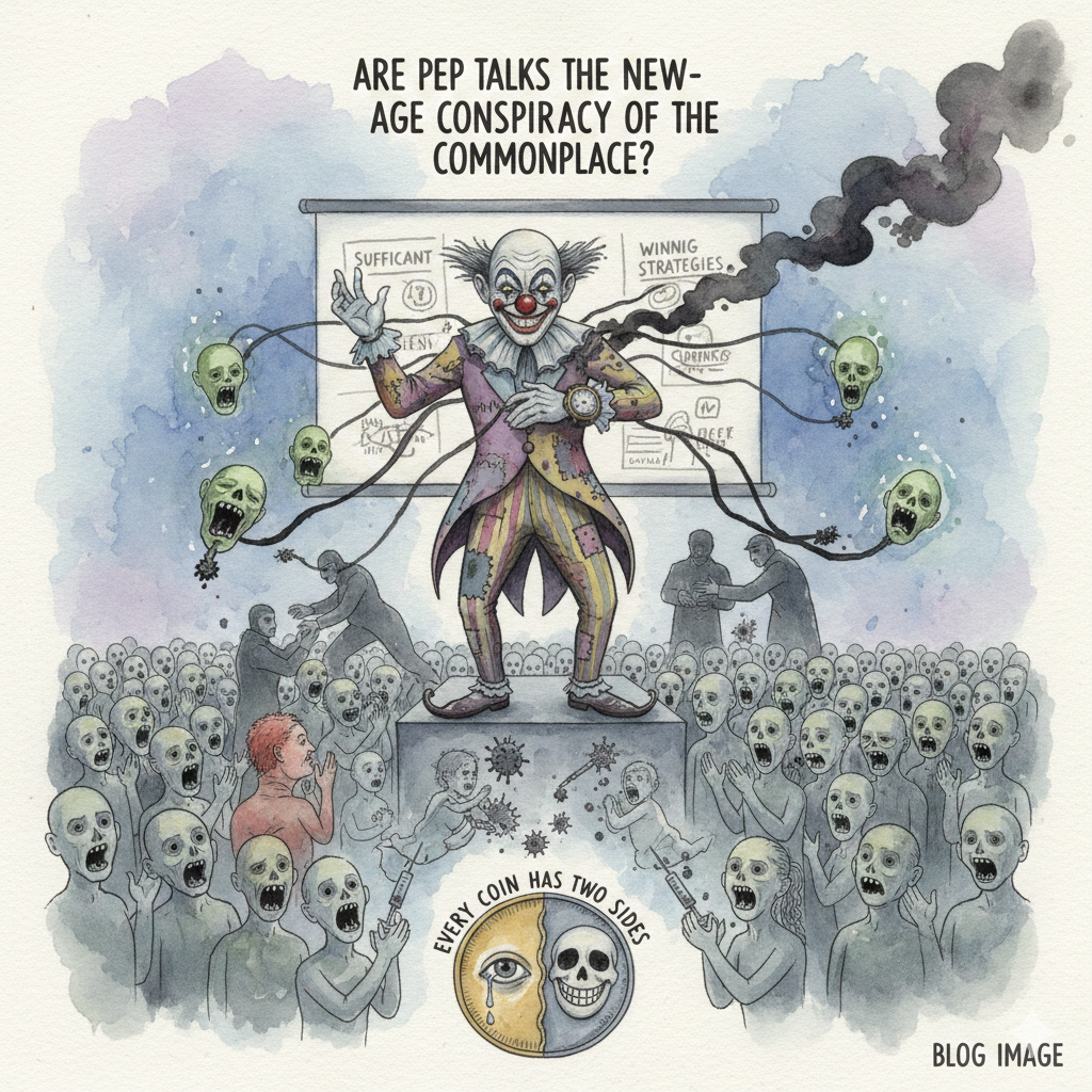 Pep talks or conspiracy